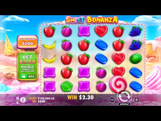 Sweet Bonanza Spielansicht